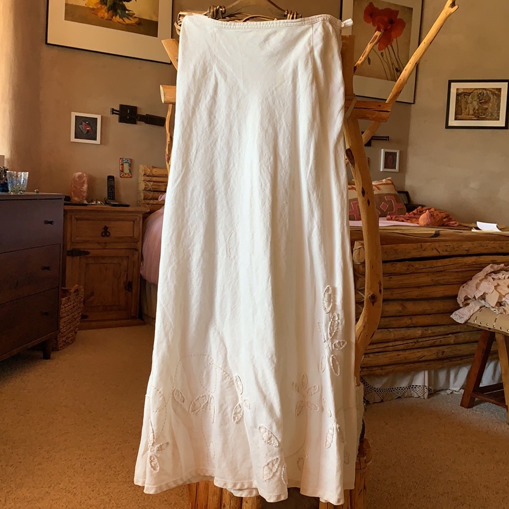 JJill linen skirt